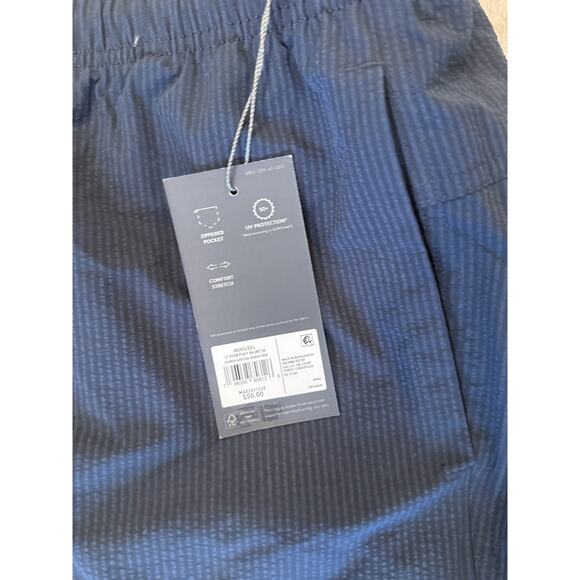 VRST Shorts Mens 2XL Navy Blue Everyday 5.5 UV Protection Relaxed Fit Stretch - Picture 3 of 9